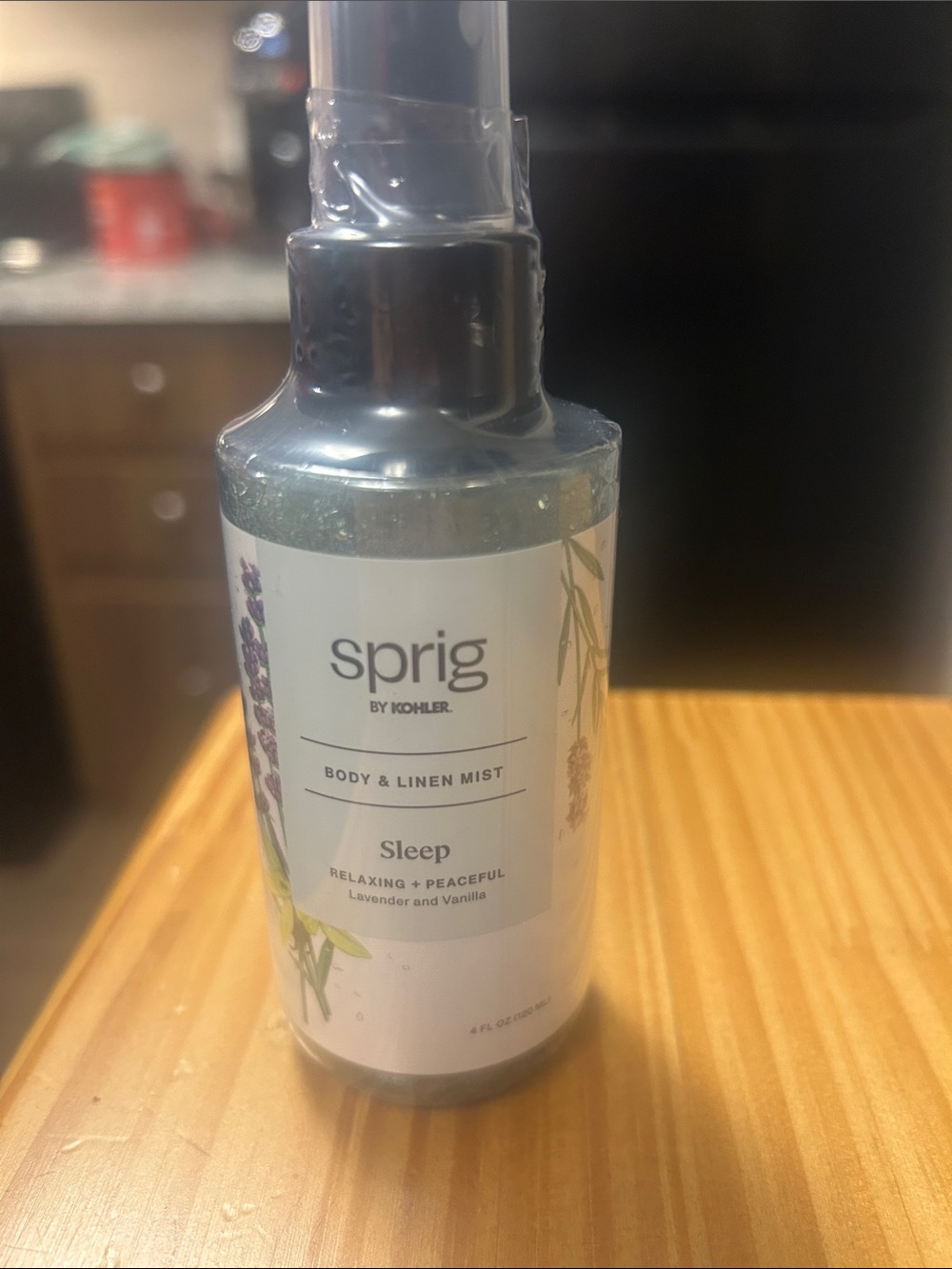 Sprig Sleep Body & Linen Mist - Lavender & Vanilla (Gray Bottle)